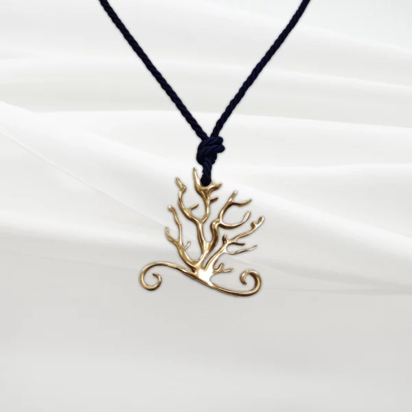 Ciondolo logo in ottone con chiusura - BIG - immagine 4
