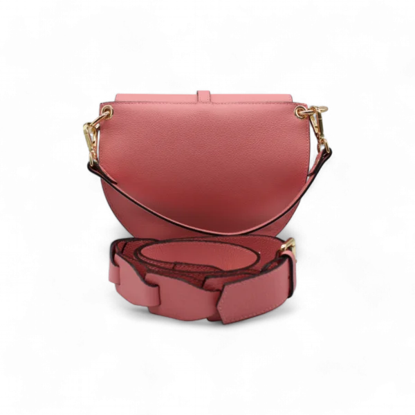 Borsa in vera pelle rosa - SELLA LUXURY - immagine 3