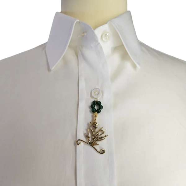 Ciondolo logo GREEN per camicia